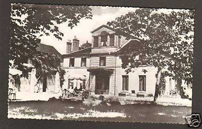 VERNOU-sur-BRENNE (37) CHATEAU-HOTEL ''LES PERC-NEIGE'' belebt 1950er Jahre