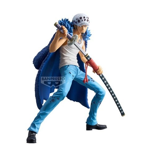 ONE PIECE STATUA TRAFALGAR LAW BANDAI FIGURE BANPRESTO GRANDISTA 22CM ORIGINALE - Foto 3 di 7