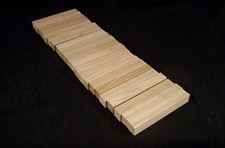 22 Piece White Ash Pen Blanks 3/4 x 3/4 x 5" Lathe Turning Craft Lumber
