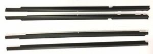 Genuine Mitsubishi DOOR BELT MOLDING SET of 4 Black OUTLANDER 2007-2013