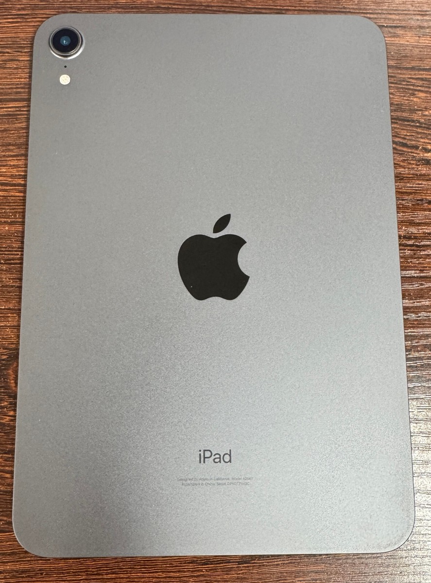 Apple iPad Mini 6th Gen 64GB Space Gray Black Wi-Fi
