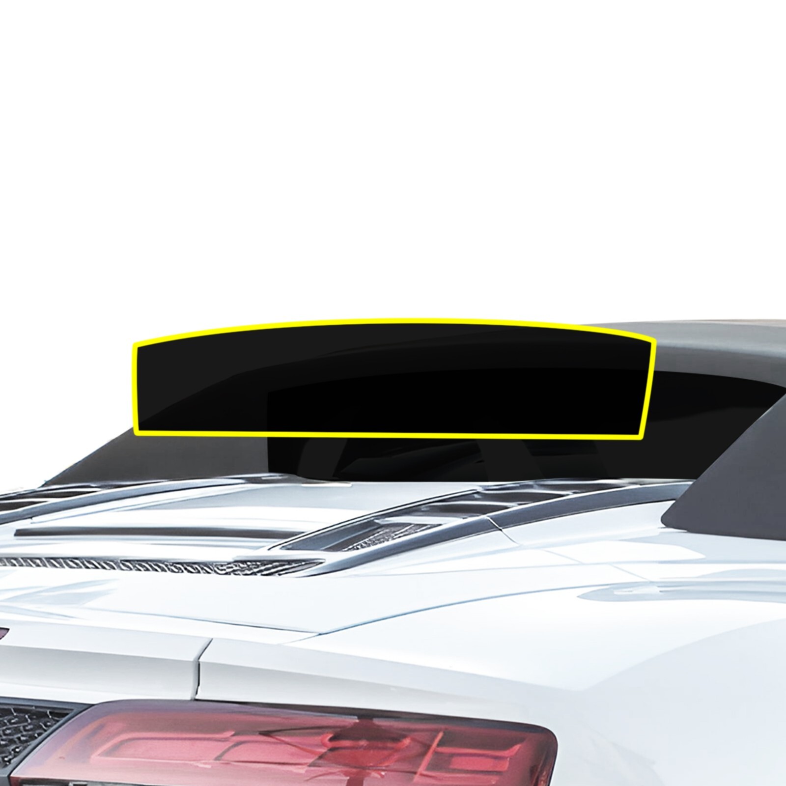 Precut Rear Windshield Ceramic Window Tint Fits Audi R8 Spyder Convertible 16-23