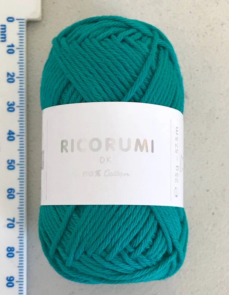 RICORUMI DK Cotton Amigurumi Crochet Yarn Cute Little 25g Balls! - Image 4 of 4