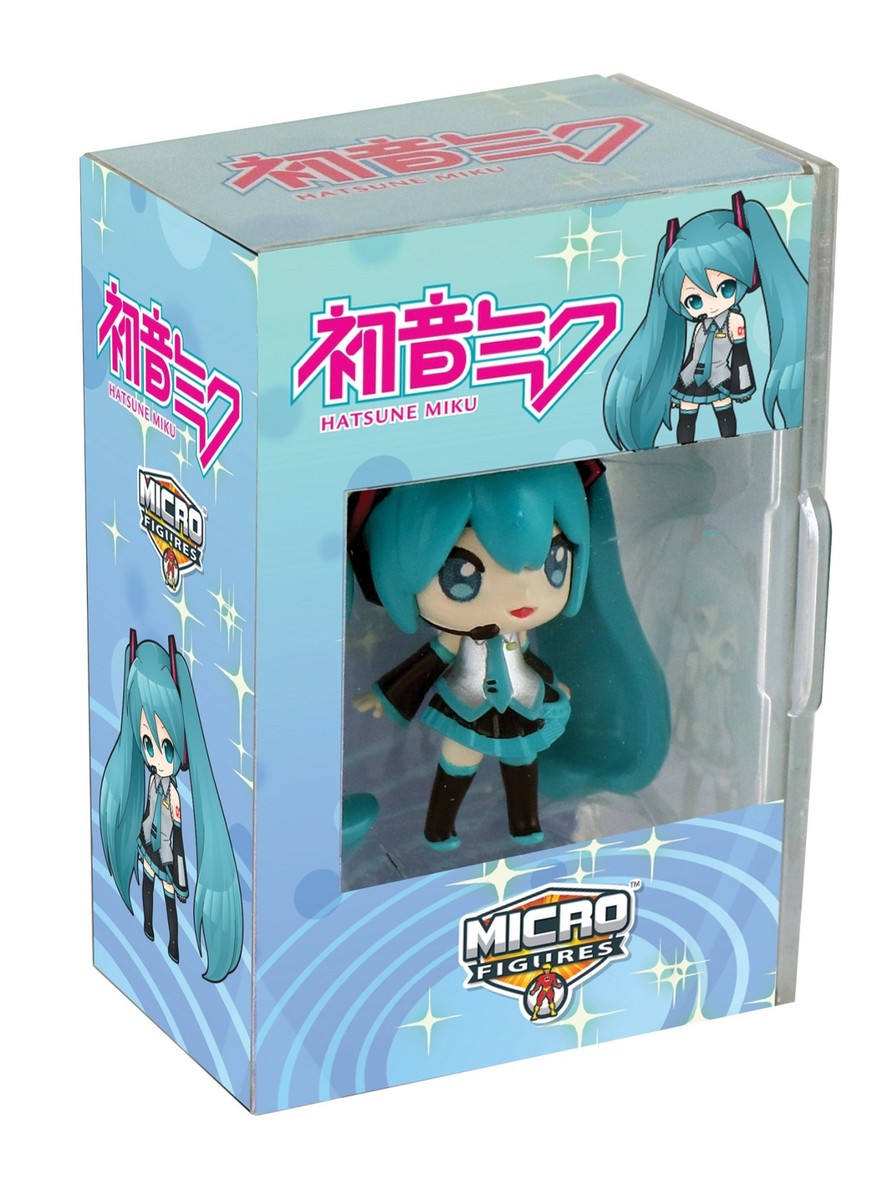 World's Smallest Hatsune Miku Anime Micro Figure Super Impulse NEW