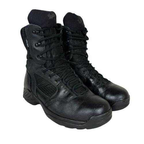 Danner Men's Kinetic 8" Gore-Tex Combat Boot Size 9.5 Black Waterproof Leather - Picture 1 of 12