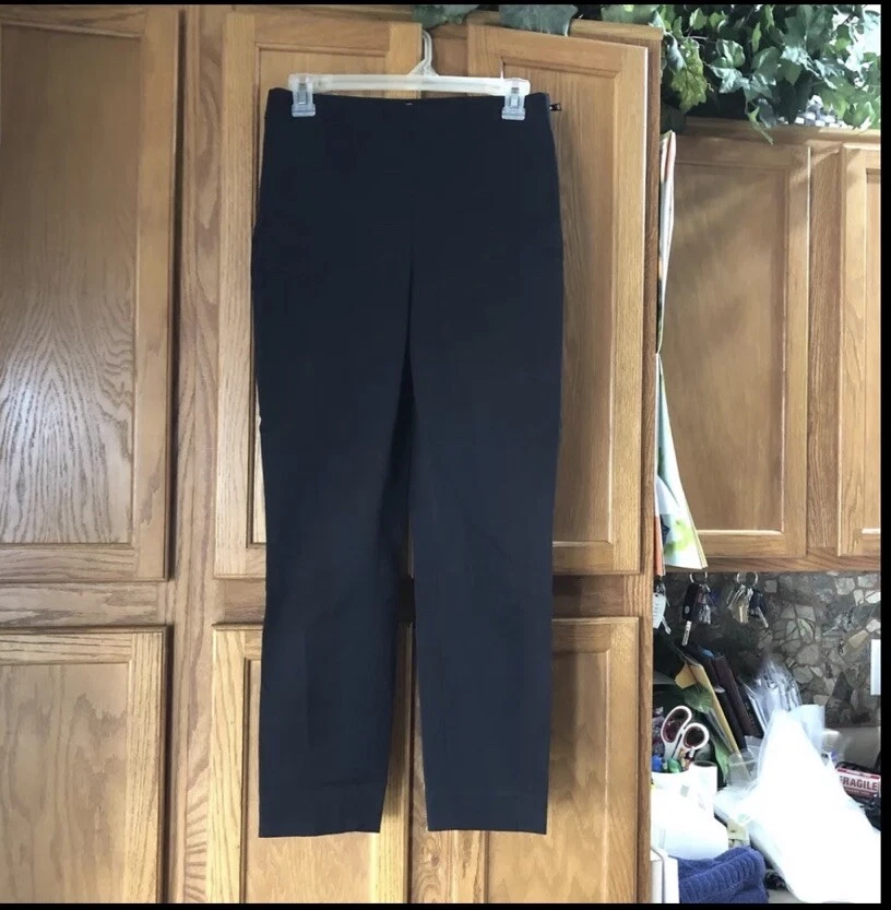 Everlane The Side Zip Ankle Skinny Pants Black Women’s Size 2 Modern Prep City - Image 2 of 4