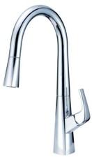 Gerber Vaughn Single Handle Pull-Down Kitchen Faucet 1.75gpm Chrome D454419