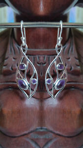 315b Rainbow Moonstone Solid 925 Sterling Silver gemstone earrings rrp$44.95