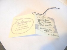 1950's Dale Evans for Hartland Western Rider set custom reproduction Hang Tag 1