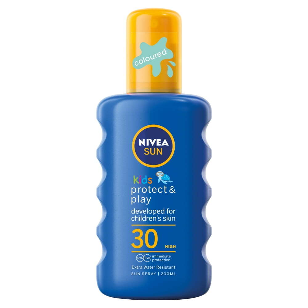 5900017067766 Nivea Sun Kids Protect  Play nawilżający spray ochronny na słońce