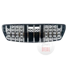 Grille Black Chrome GT GTR For 2003-2006 Maybach E-Class E55 E63 E320 E500