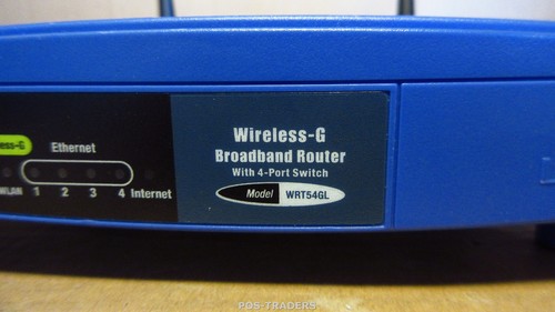 Routeur WIFI haut débit Linksys WRT54GL v1.1 sans fil-G 2,4 GHz 54 Mbit/s exclu bloc d'alimentation - Photo 2/5