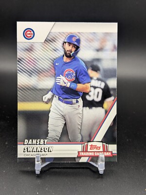 Dansby Swanson 2024 Topps International Trading Card Day #NTCD-B6 