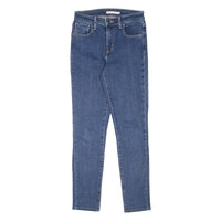 LEVI'S 721 High Rise Womens Jeans Blue Slim Skinny W25 L30