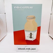 recolte capsule cutter Bonne cream white RCP-3 W Food Processor 260W 0.5L Japan