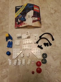 Vtg 1987 Lego 6808 GALAXY TREKKOR Complete Manual Swing-Wing Sky Bike