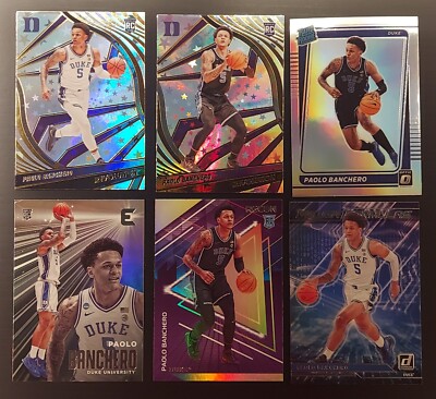 2022-23 Panini Chronicles Draft Picks Paolo Banchero 6-card Lot