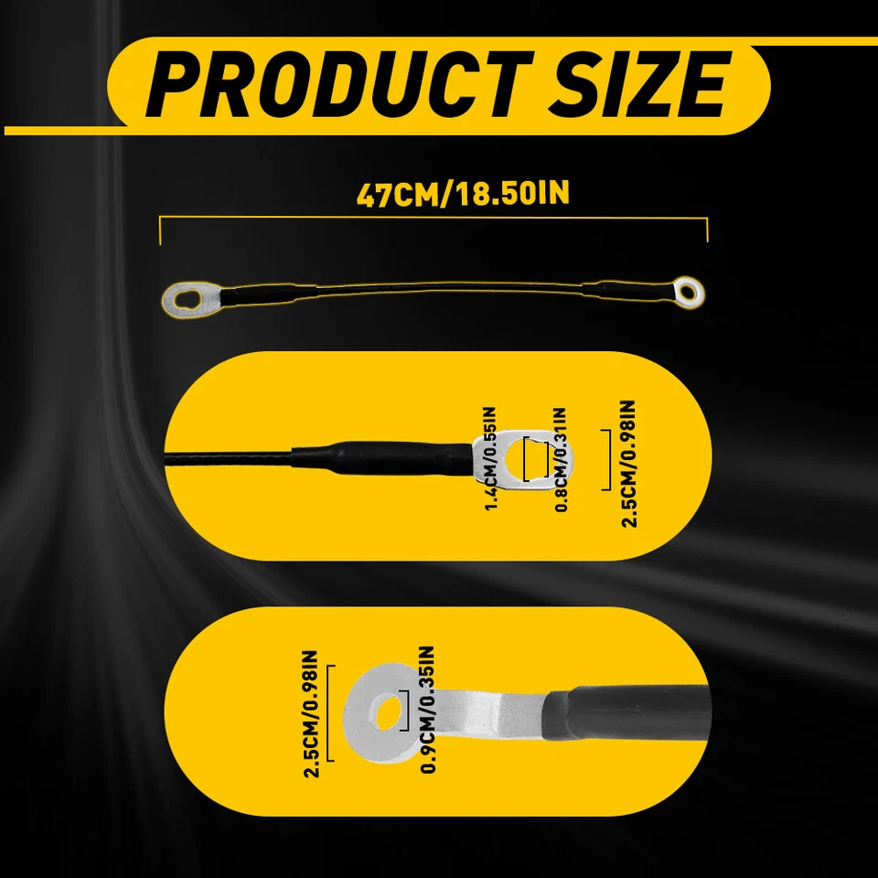 Juego de 1 par de cables de puerta trasera para camioneta Chevy S10 GMC Sonoma 1994-2004 Foto 2 de 4