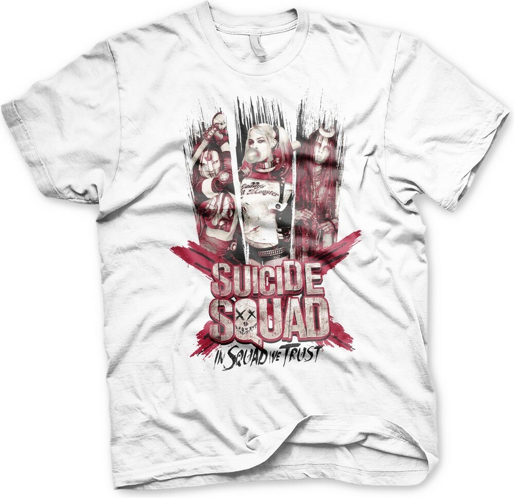 Футболка Сила девушки из отряда самоубийц Белая