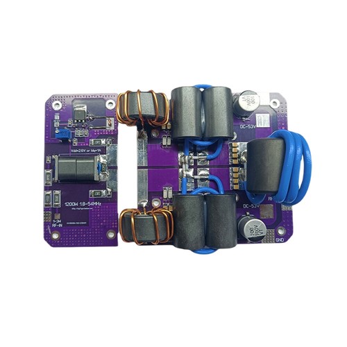 PŁYTA WZMACNIACZA LDMOS 1200W HF/6m 160-6M BLF188XR MRF1K50 MRFX1K80 ART2K0FE AS1X - Zdjęcie 2 z 11
