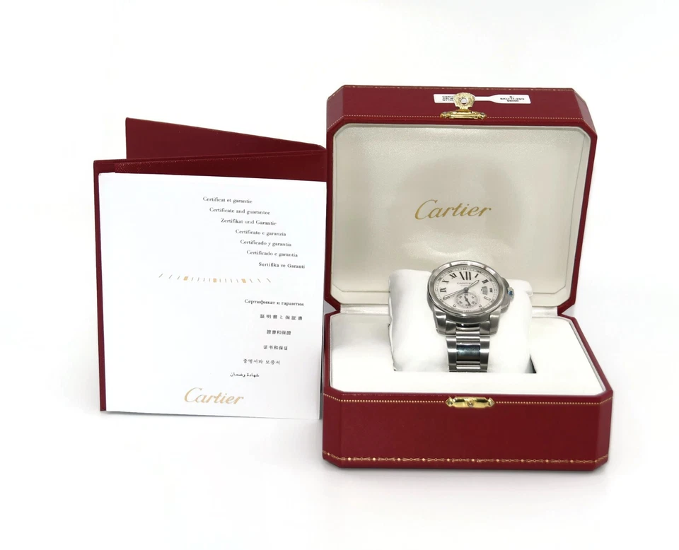 Reloj Cartier Calibre Acero Inoxidable W7100015 Foto 4 de 4