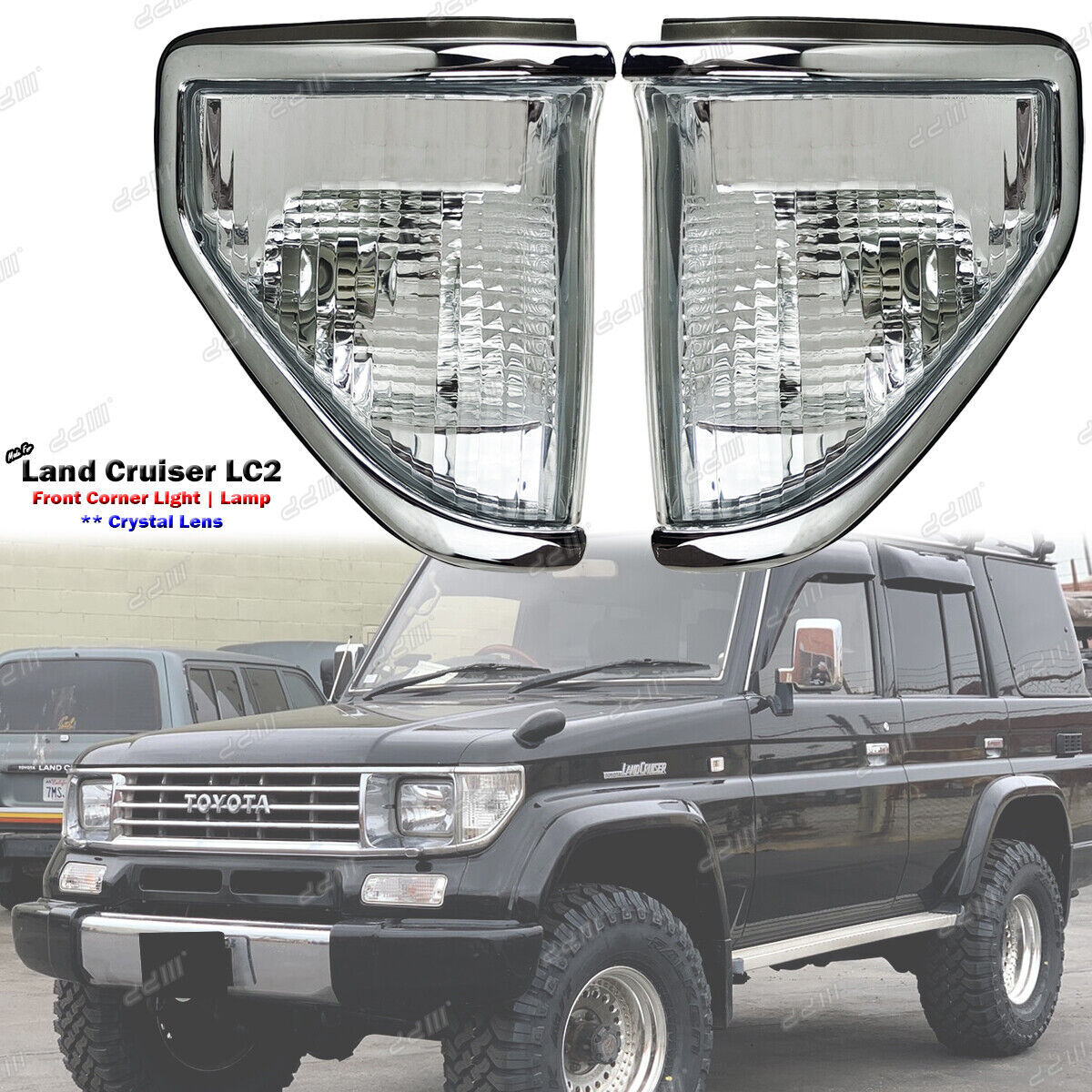 1990-1996 Toyota Landcruiser Prado 70 75 78 Series Crystal
