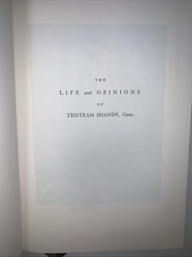 Easton Press Life/Opinions T Shandy L Sterne 1980 Collector's Ed Leather 117X - Picture 4 of 17