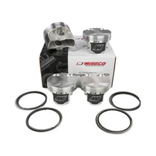 WISECO PISTON KIT FOR COSTWORTH YB - 91MM BORE/0.18MM OS & 8 CR