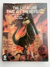 The Creature That Ate Sheboygan - SPI Games 1979 Vintage, STILL SEALED! WOW,