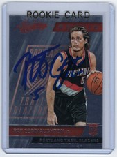 2015 Pat Connaughton signed Rookie Card Panini Absolute #177 AUTO RC Bucks /999