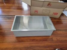 Stainless Steel Sink, 32 Inch, Undermount Deep Single Bowl