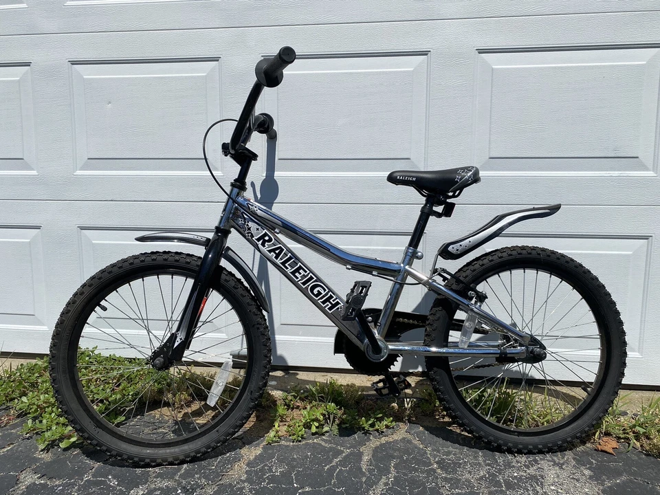 Nueva Bicicleta Raleigh MXR 16" para Niños Plateada Foto 2 de 4