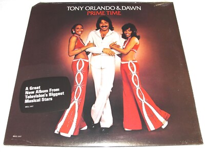 Tony Orlando & Dawn ''Prime Time'' 1974 Rock/Pop LP, SEALED!, Original Bell, +Hype