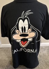 Vintage  Rare  Disney Goofy California T-Shirt Size Large