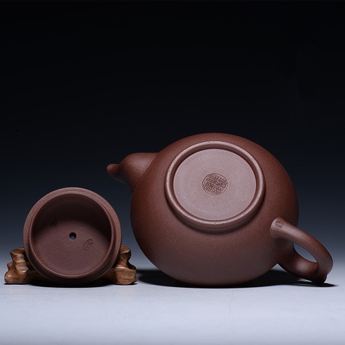 on sales tea pot marked real yixing zisha tea pot kettle 230ml Chinese tea pots - Picture 2 of 8
