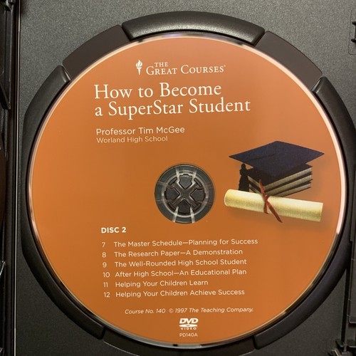 The Great Courses: How to Become a SuperStar Student (DVD, 2-Disc Set) - Picture 3 of 5