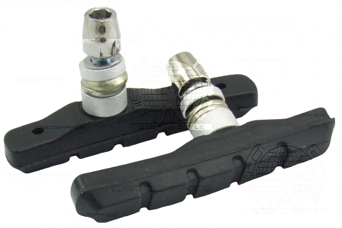 DiscoBrakes V Brake pads Compatible with SRAM Shimano Avid Tektro Diacomp, 72mm