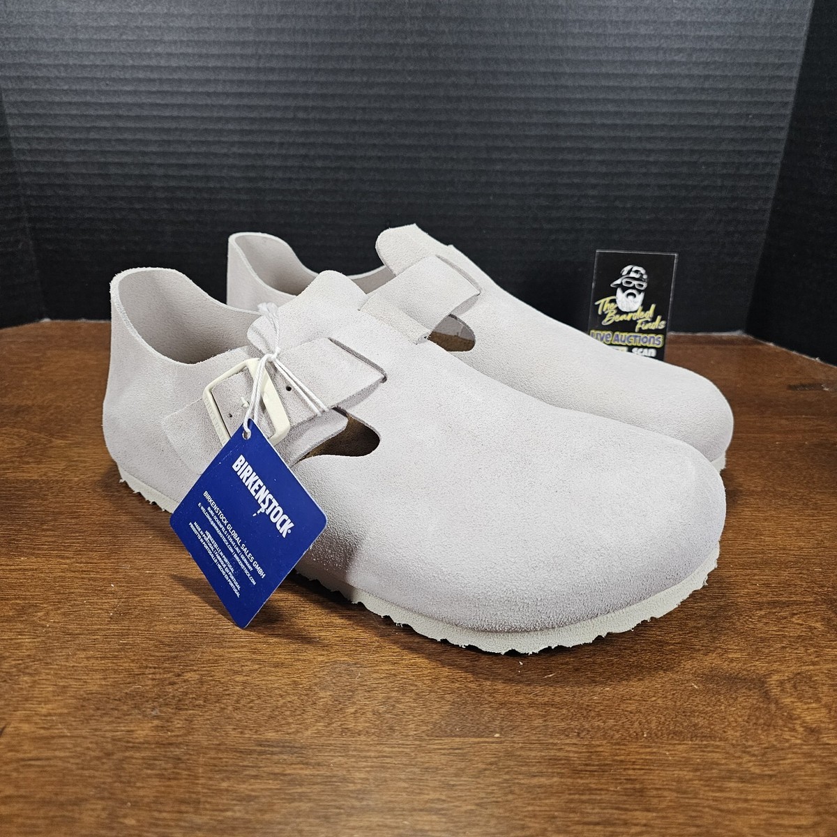 関税込★Birkenstock★Birkenstock LONDON SUEDE Antique White London Suede Leather Antique White | BIRKENSTOCK