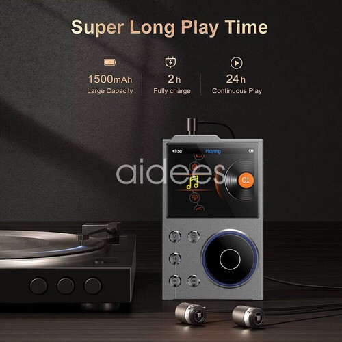 HiFi MP3 Player with Bluetooth Lossless DAC DSD High Resolution Built In 16GB - Bild 11 von 24