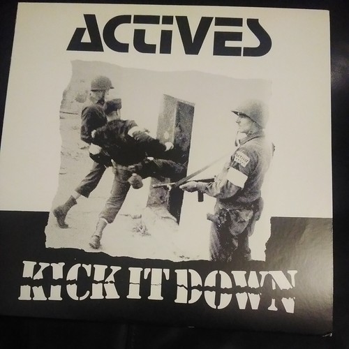 ACTIVES. KICK IT DOWN LP. EXCELLENT CONDITION 2014 RE ISSUE