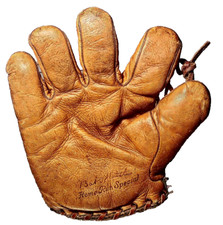Babe Ruth Home-Run-Special Spalding Baseball Glove 1927 Vintage Iconic  Ebay 1/1