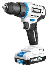 HART 20-Volt Cordless 1/2-inch Drill/Driver Kit 1.5Ah Lithium-Ion Battery, Gen 2