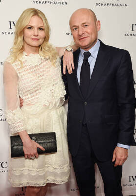 Jennifer Morrison CEO of IWC Schaffhausen Georges Kern at the IWC - Old Photo