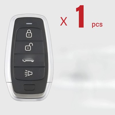 New 1PCS Black Universal Smart Remote Keys 4 Buttons Universal Smart Remote Keys