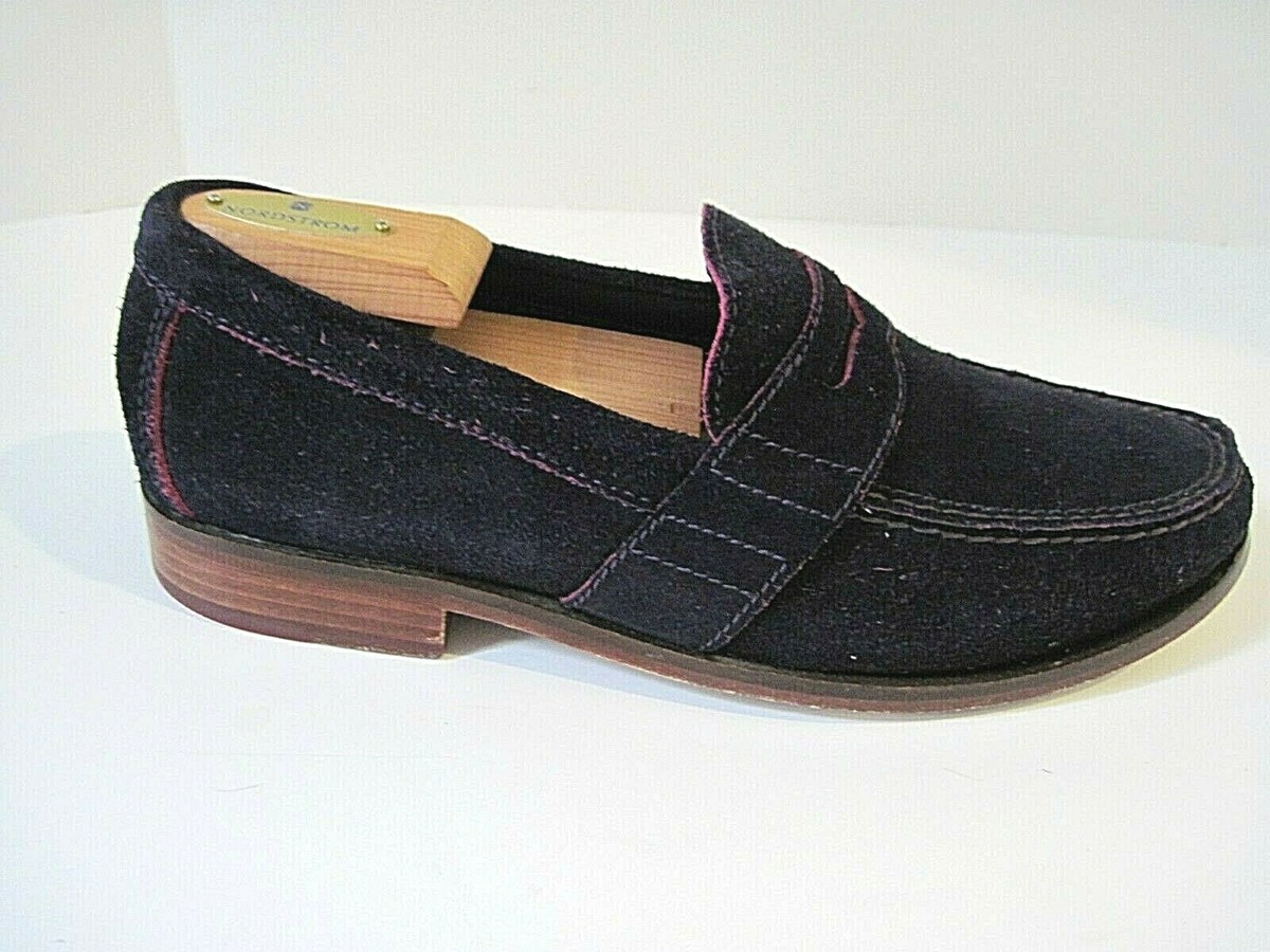Cole Haan Air Monroe Penny Loafer Suede Size 12 M Cole Haan Air Monroe EVA Penny Blue /Cognac Leather Size 8 1  main image 2