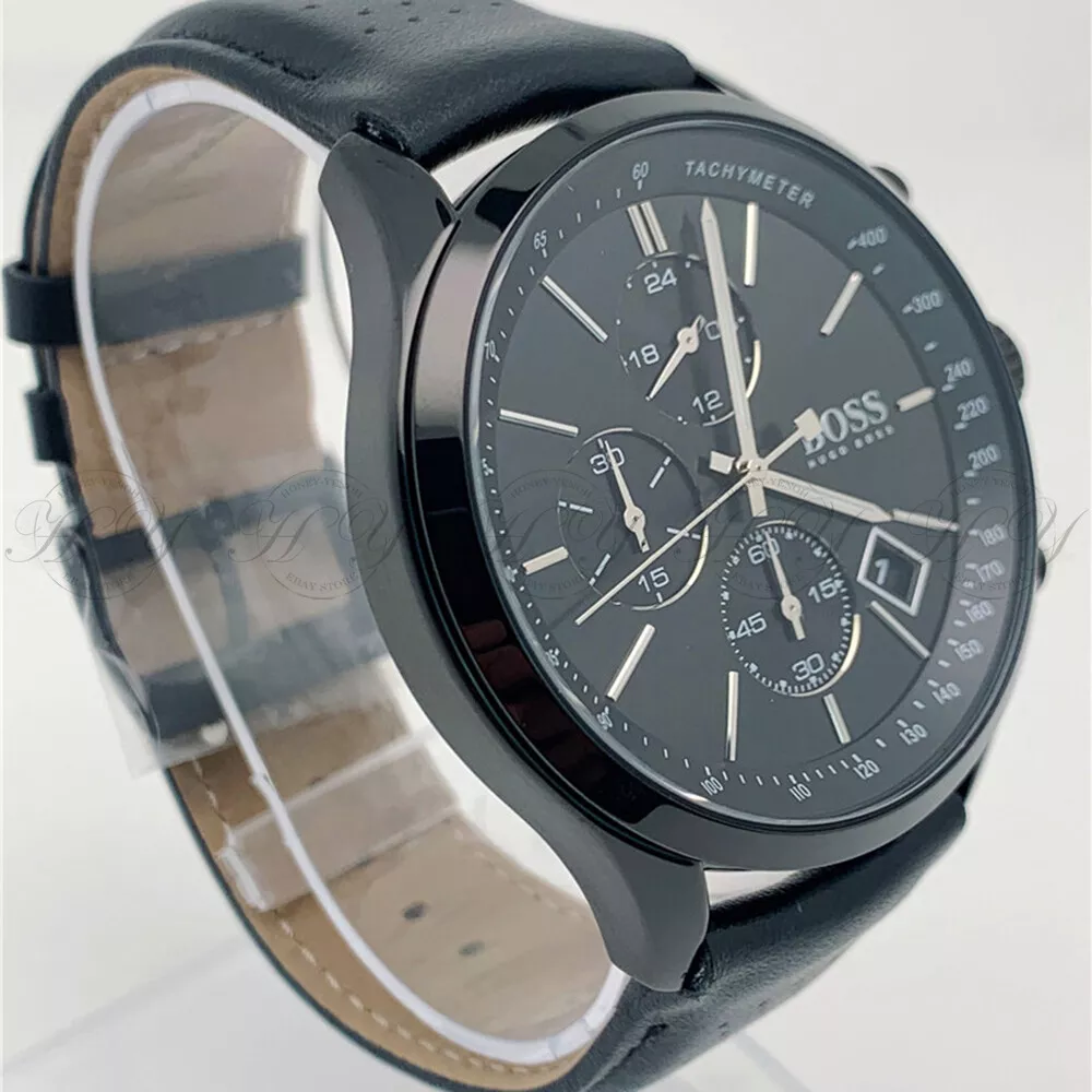 Mens hugo boss grand prix chronograph sales watch 1513474