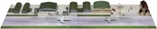 Pit Road 1/700 SPS Series Maritime Self-Defense Force Air Base Scene Paper