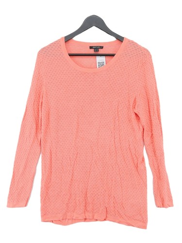 Esmara Women's Jumper XL Orange Viscose with Polyamide Round Neck Pullover