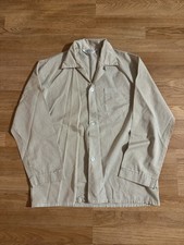 Vintage 80s Perma-Prest Sears long sleeve button up, size M