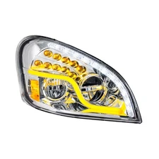 United Pacific 35791 Headlight Assembly   High Power, Led, Rh, Chrome Housing,